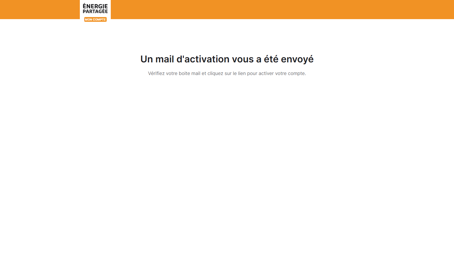Vous recevrez un mail de confirmation