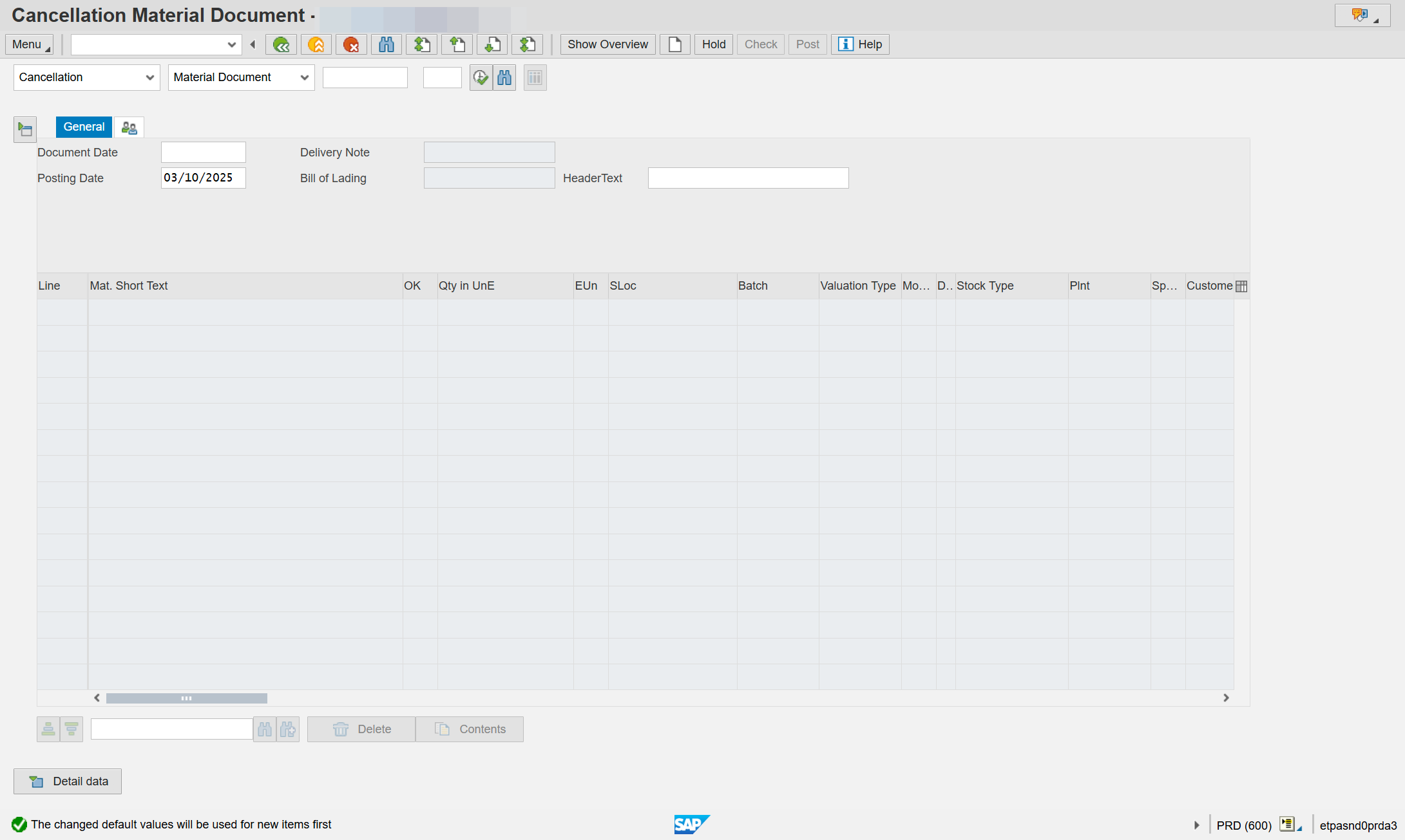 Left click and drag on column headers to position columns in a desired order.