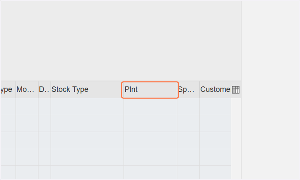 Left click and drag on column headers to position columns in a desired order.