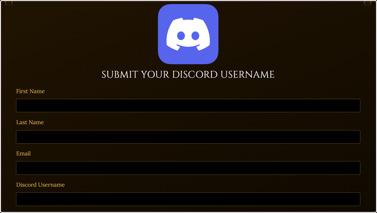 The form will look like this. Here's some help on what to fill out.