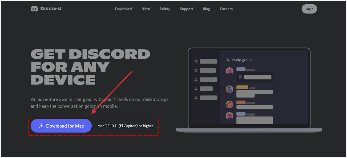 Select the Download button at the top.