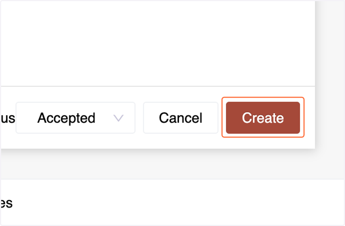 and click "Create."
