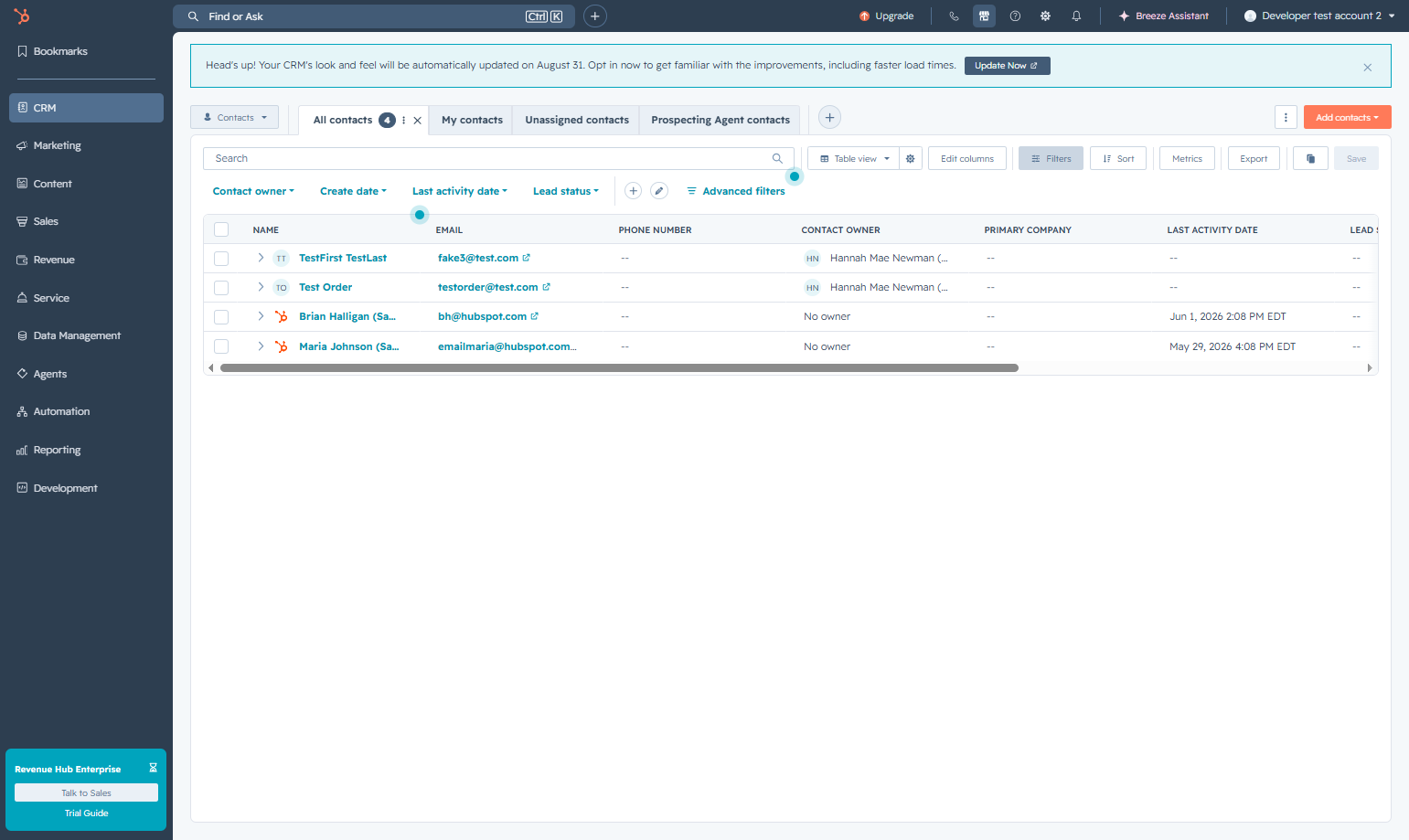 Click on Marketplace from within HubSpot