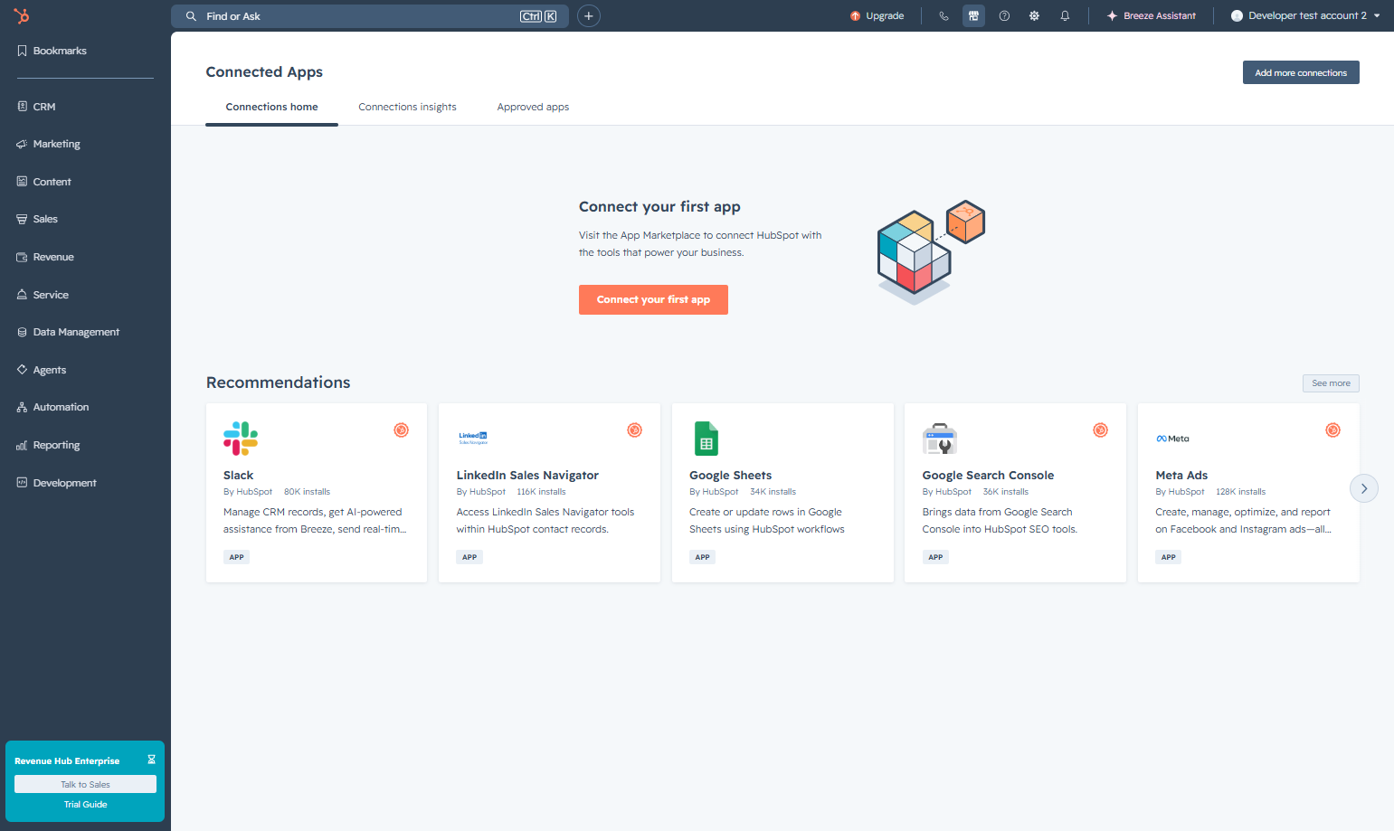 Click on Marketplace