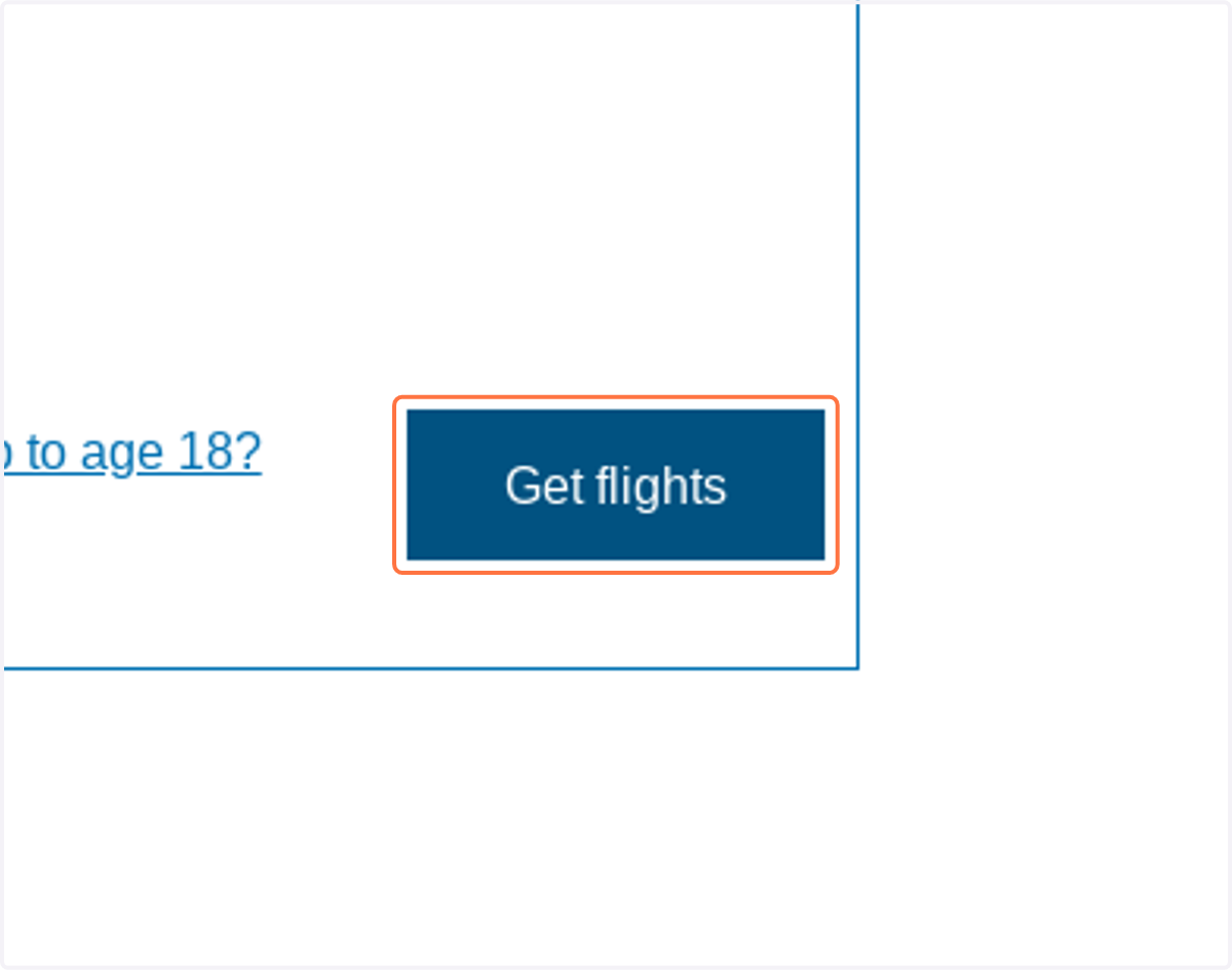 Click on Get flights