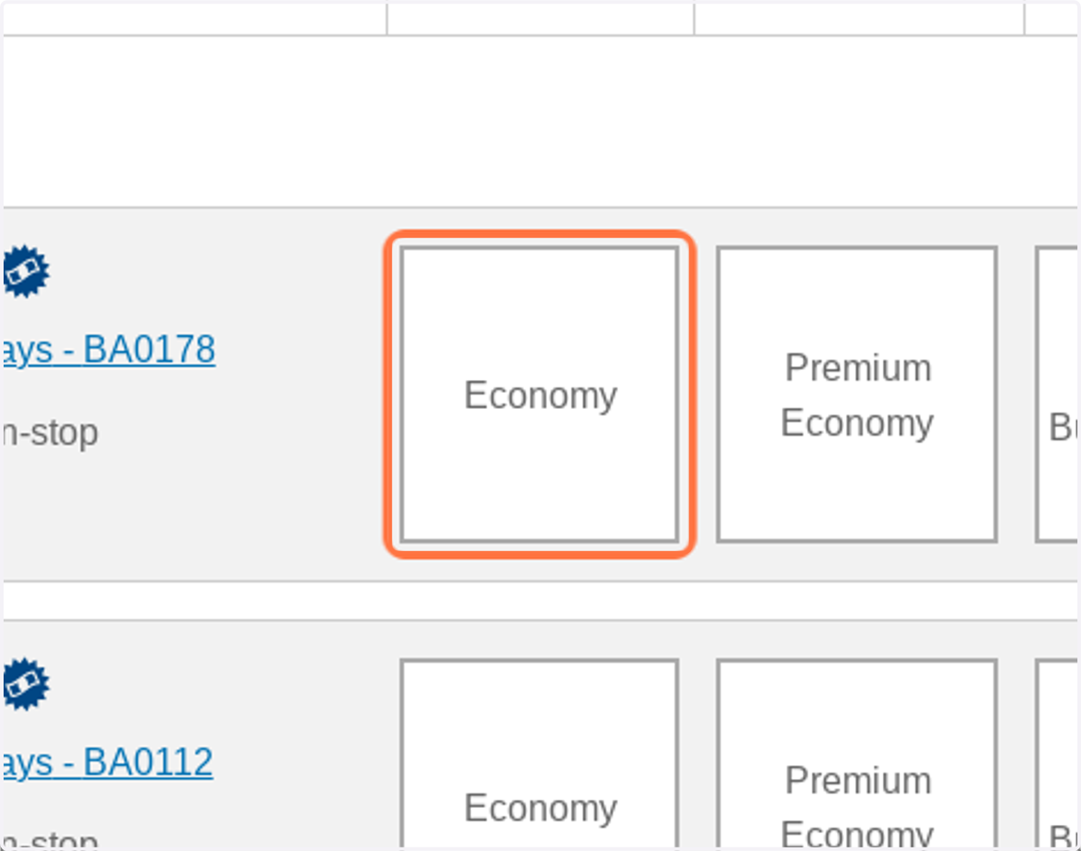 Click on Economy