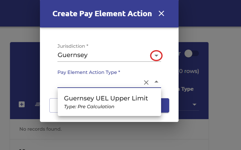Select 'Guernsey' as the jurisdiction