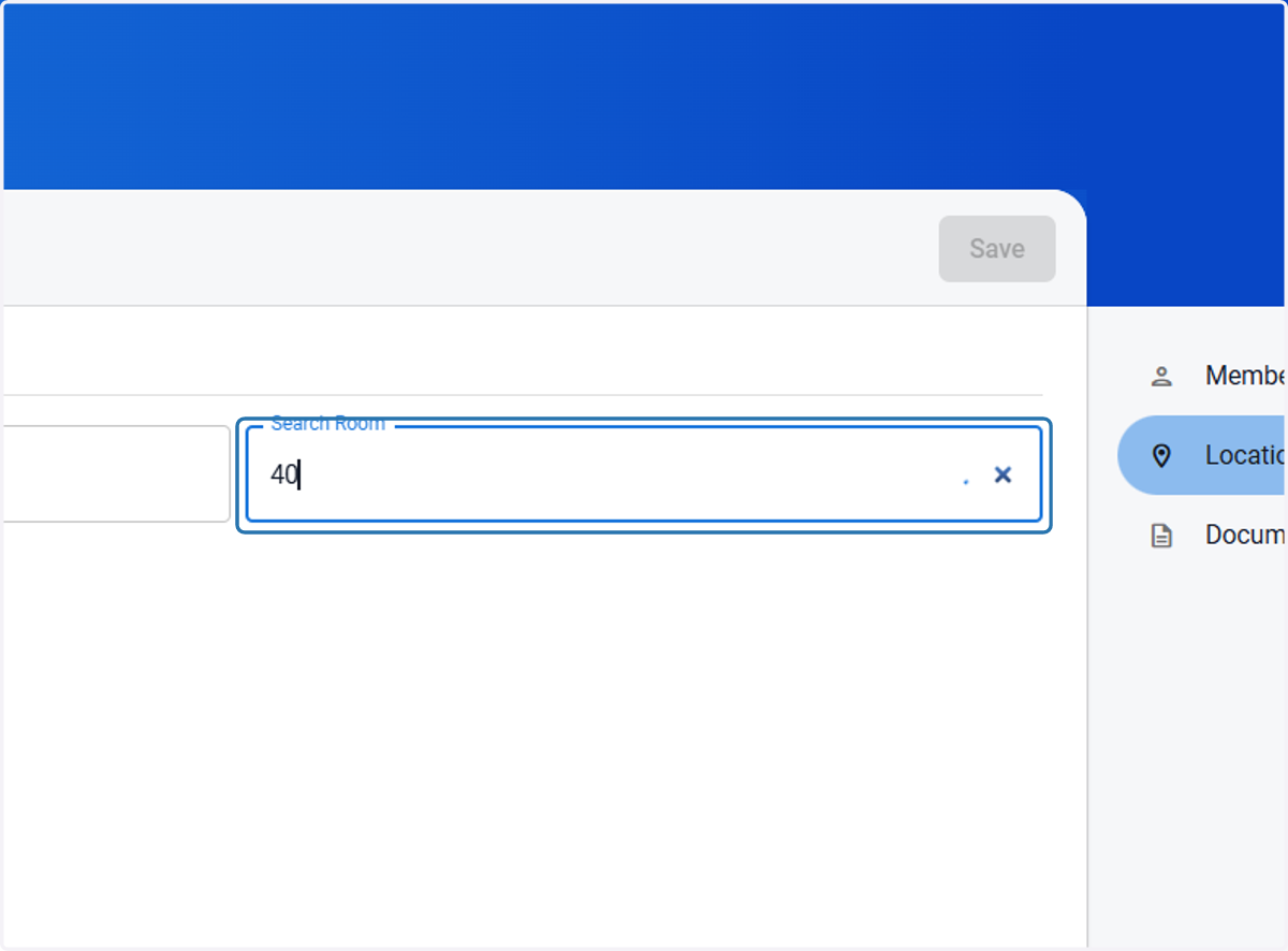 Type your room number