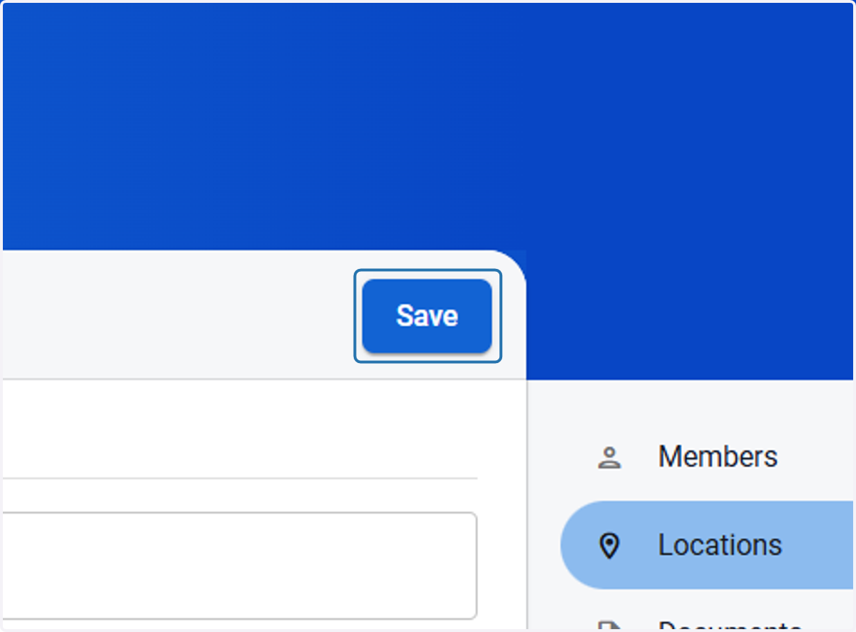 Click on Save