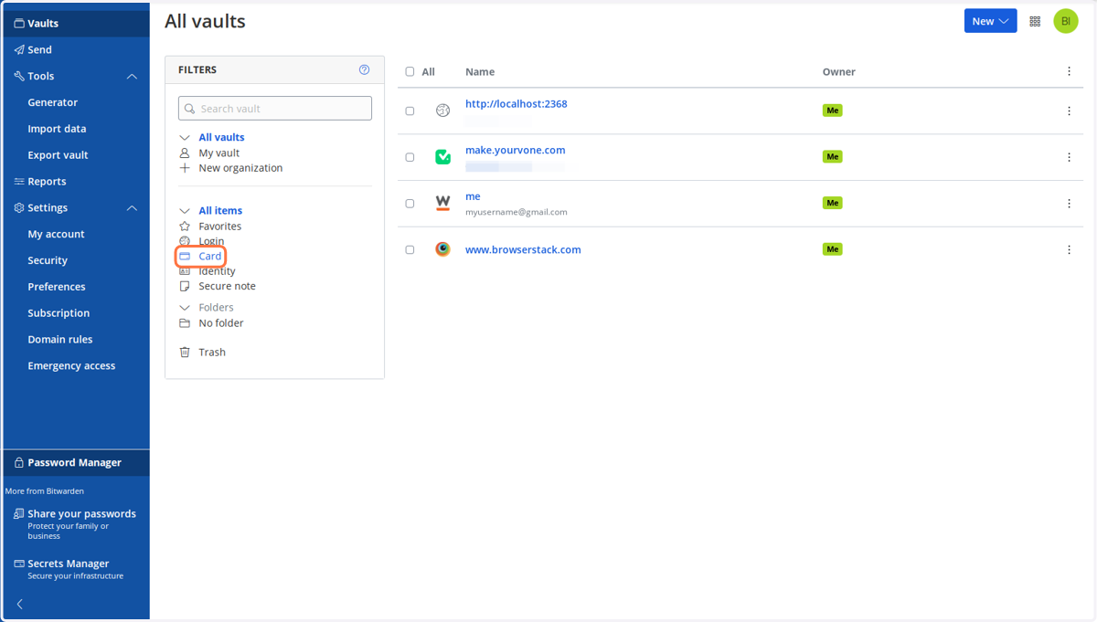 You can also add more than just logins