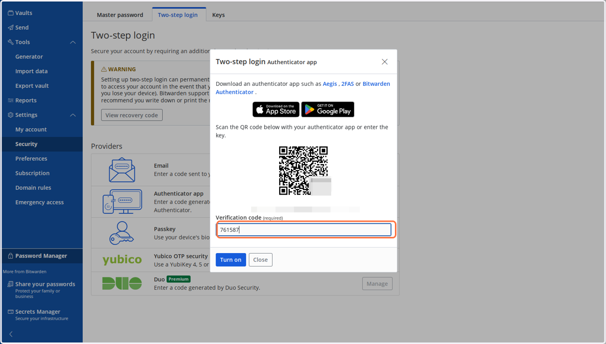 Follow the instructions on screen to continue setting up