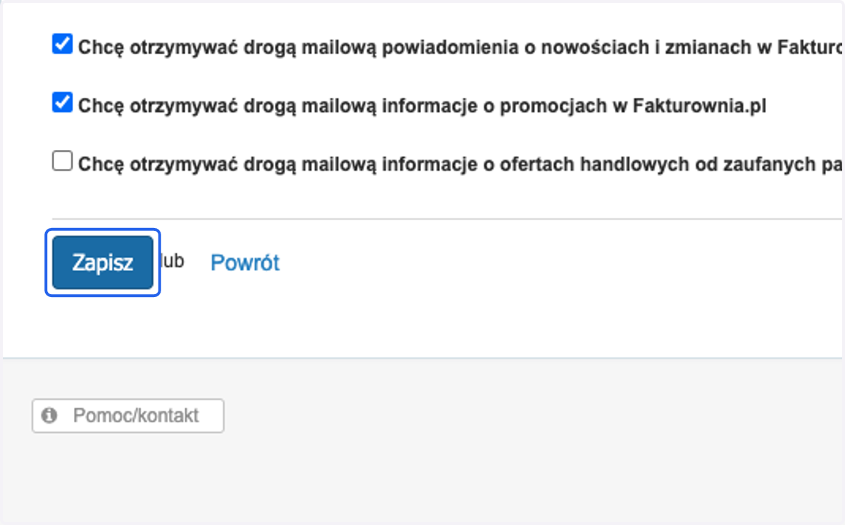 a następnie > Zapisz