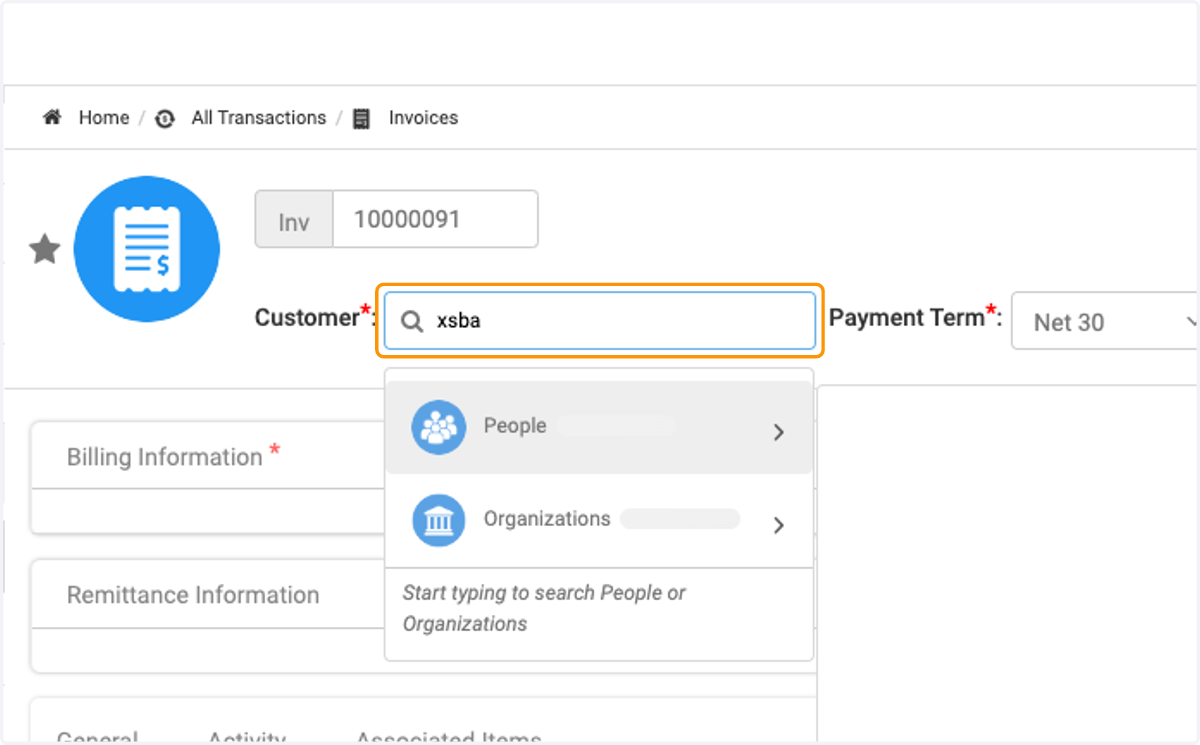Search Organization