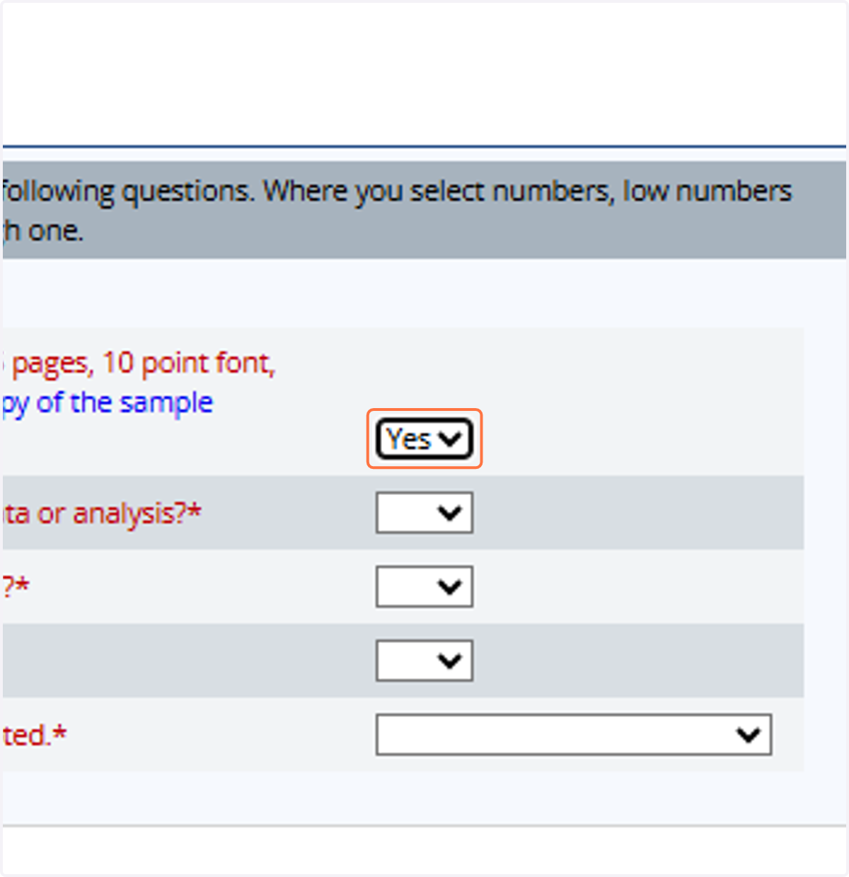 Answer the 4 Yes/No questions about the paper