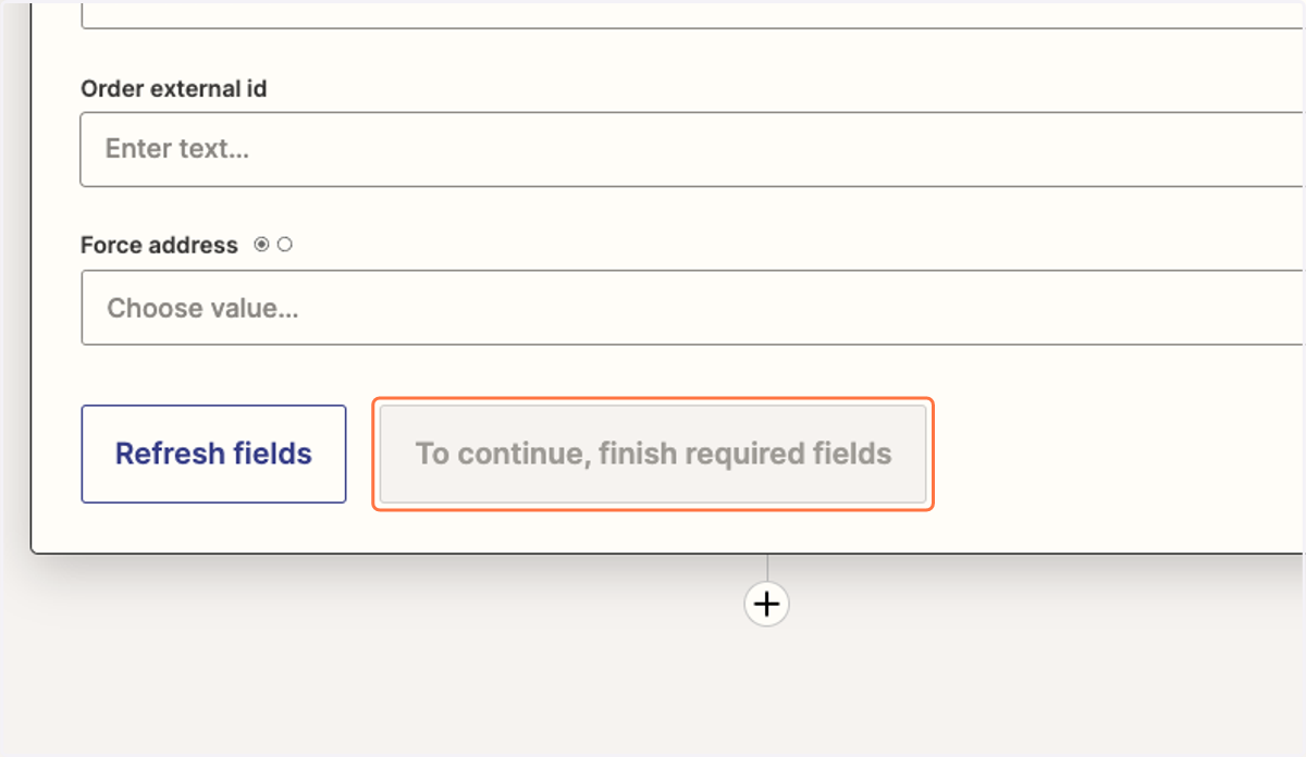 Finish required fields and click on Publish to begin using your Zap.