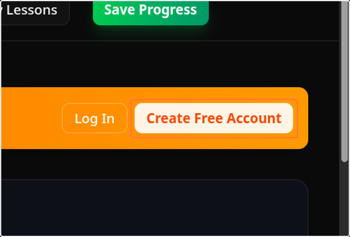 Click on Create Free Account