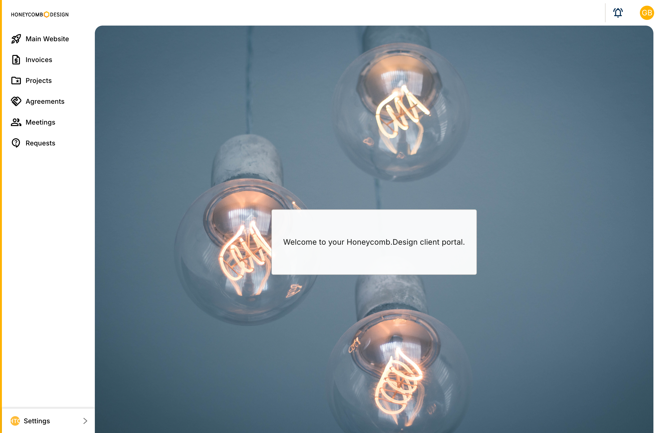 Click on Projects