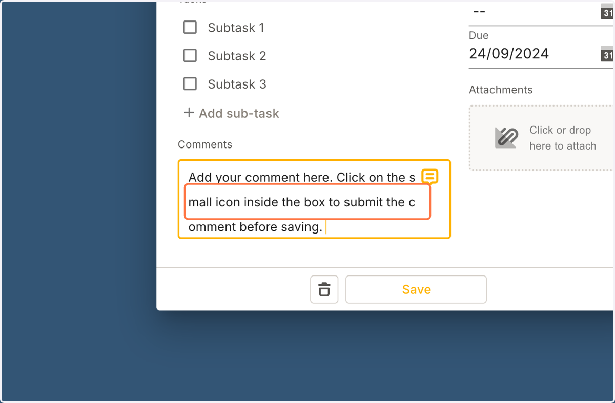 Comments