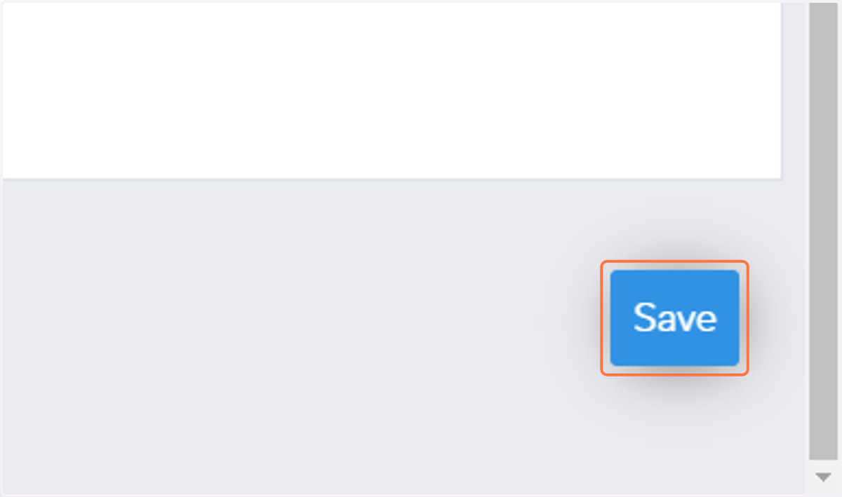 Click on Save