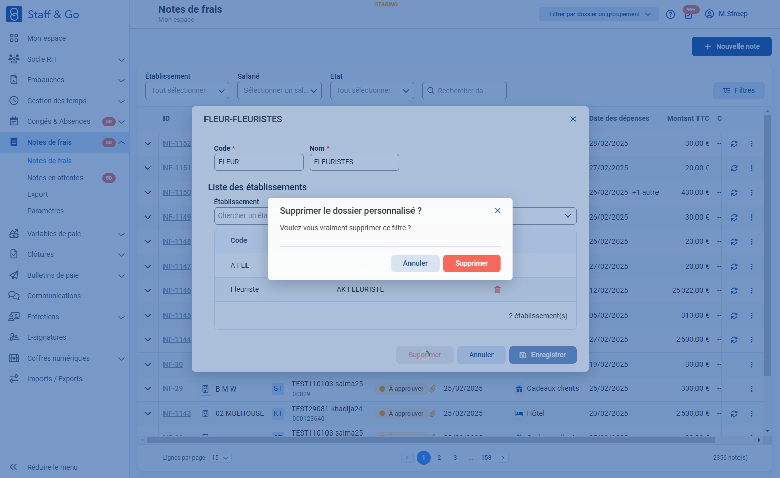 Confirmer la suppression