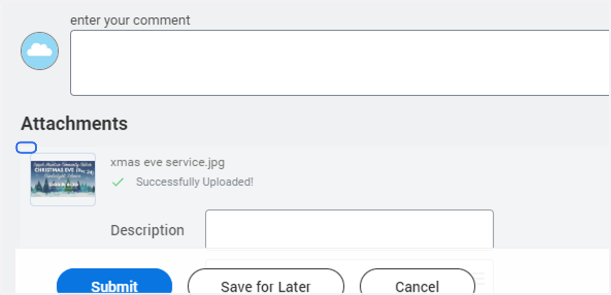 Upload copies of receipts that equate to the value requested to be reimbursed. Receipts MUST be clear and show itemized amounts and the total in USD. Receipts not meeting this requirement may lead to the reimbursement being rejected.