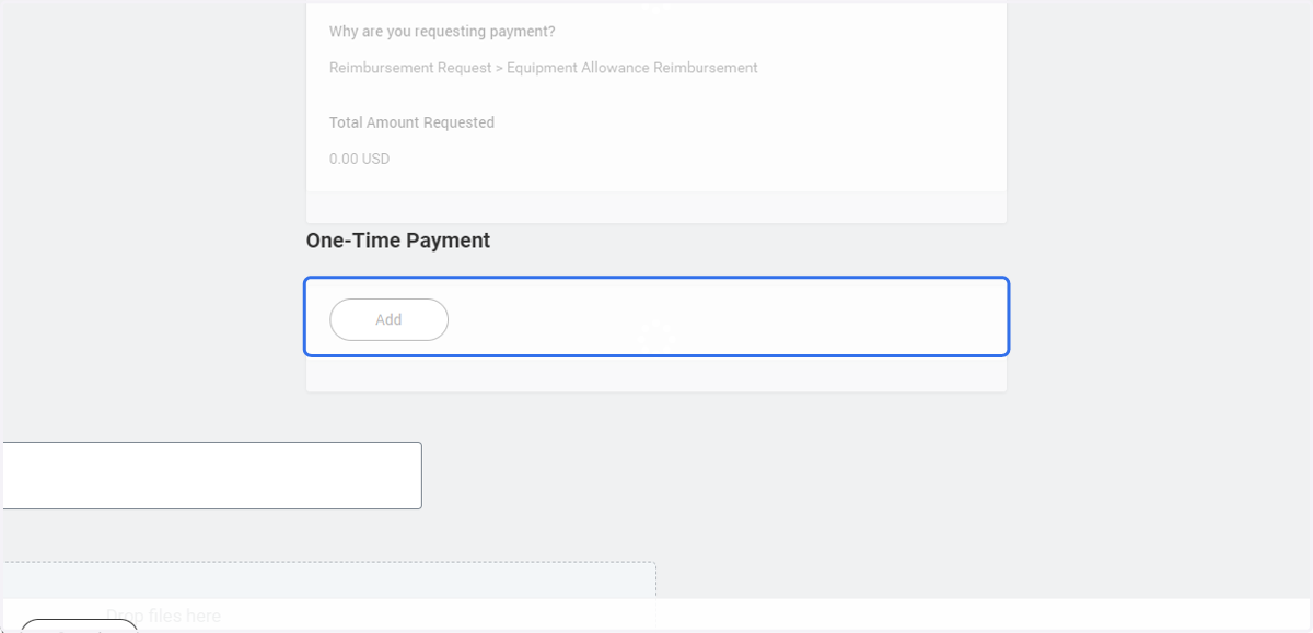 Click on One-Time Payment…