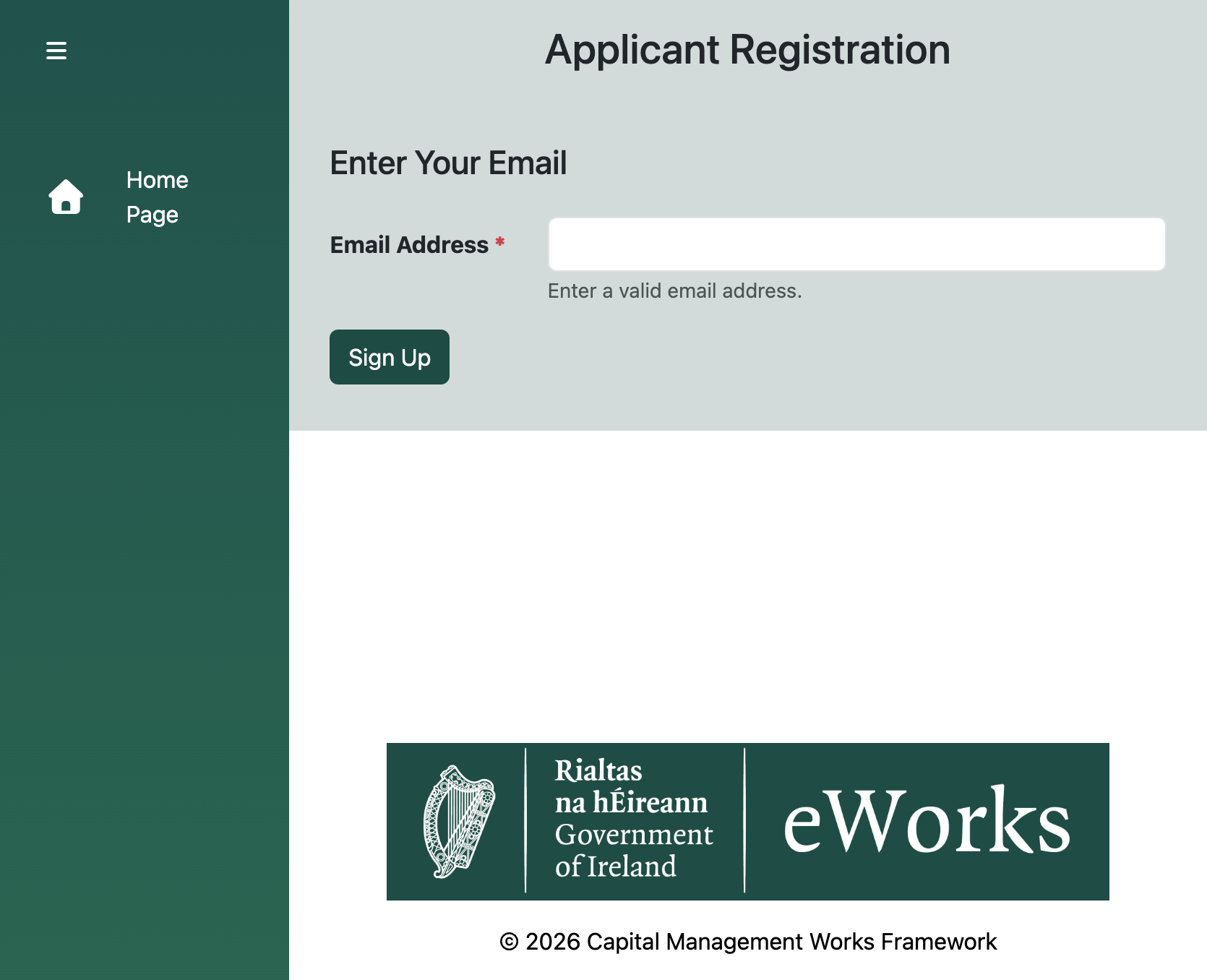Click on Register