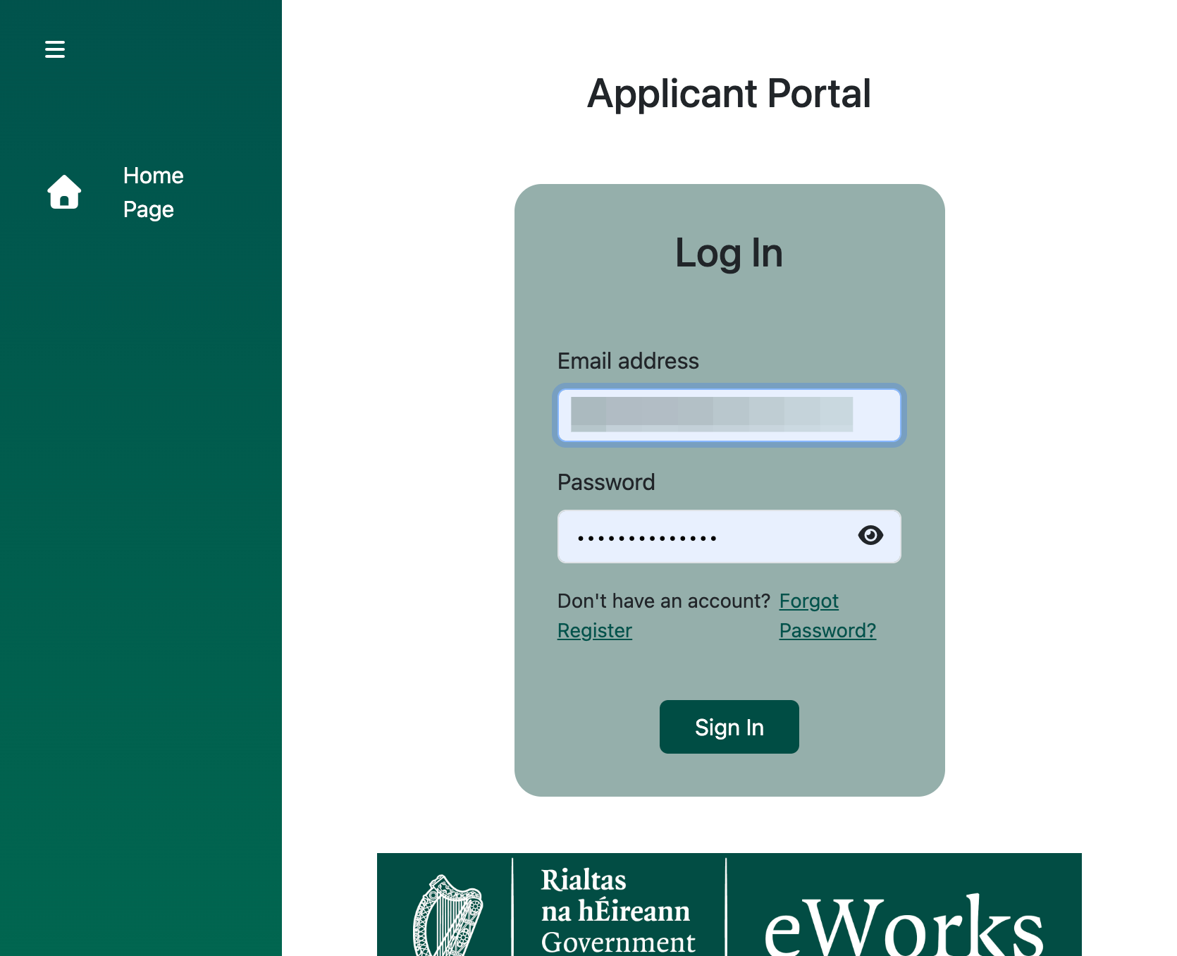 On successful registration, you will be directed to login. Please log in to continue.