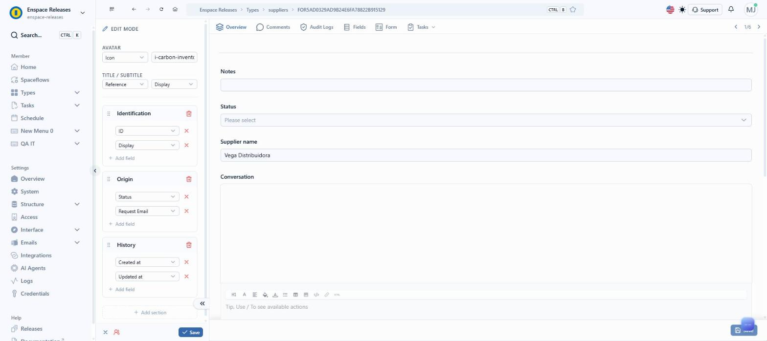 With Icon, the field beside it takes the icon name in the i-collection-icon pattern. The example uses the carbon collection; the library accepts others, such as i-lucide