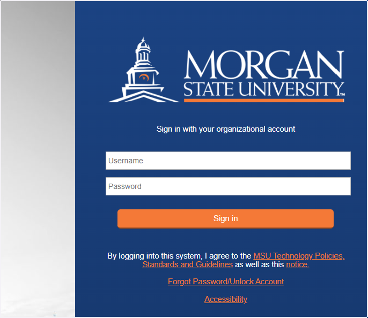 Enter your MSU login credentials.