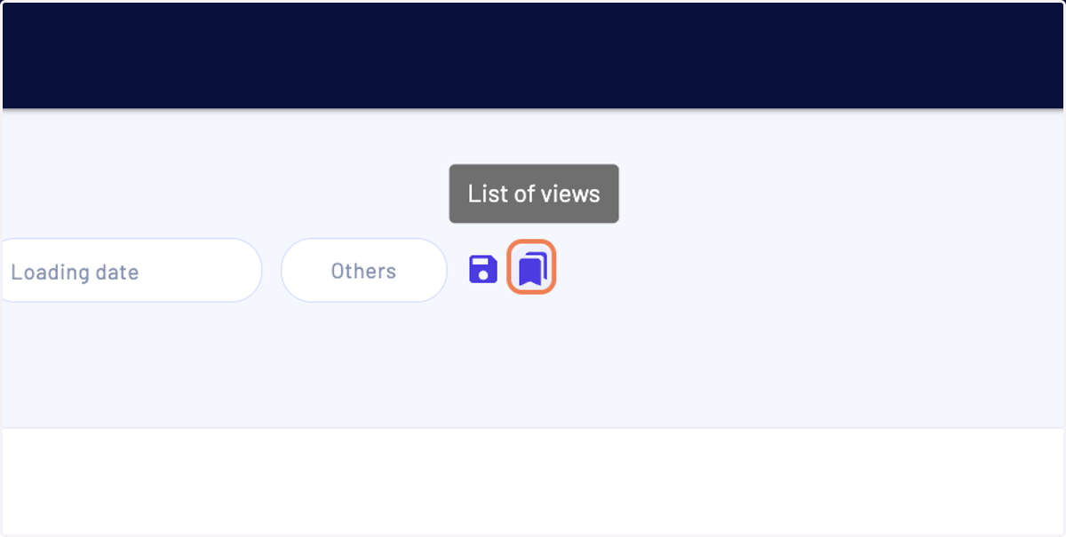 Last by not least, you can access pre-define "Views"