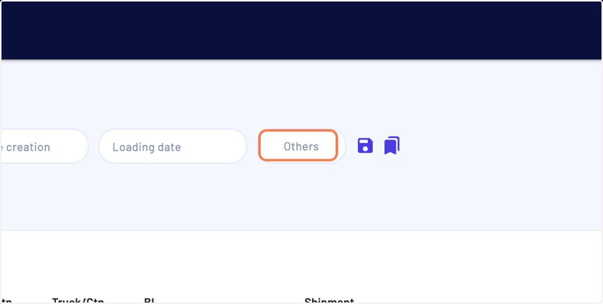 Click on "Others" to find the other filters