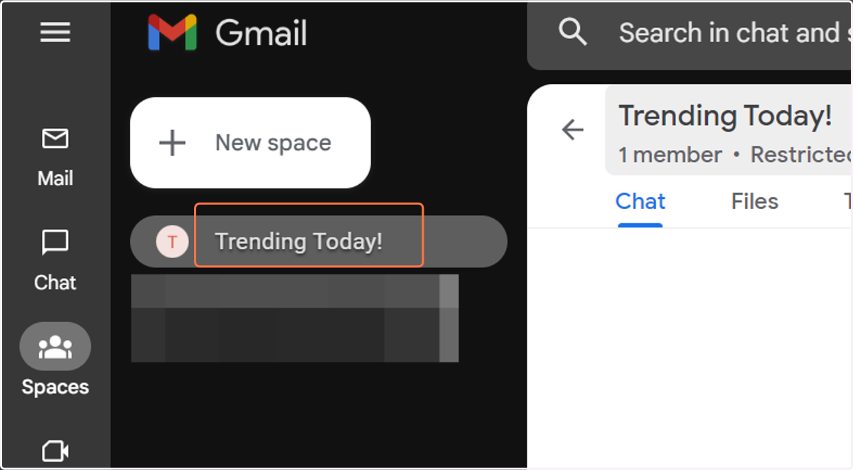 Click on Trending Today!