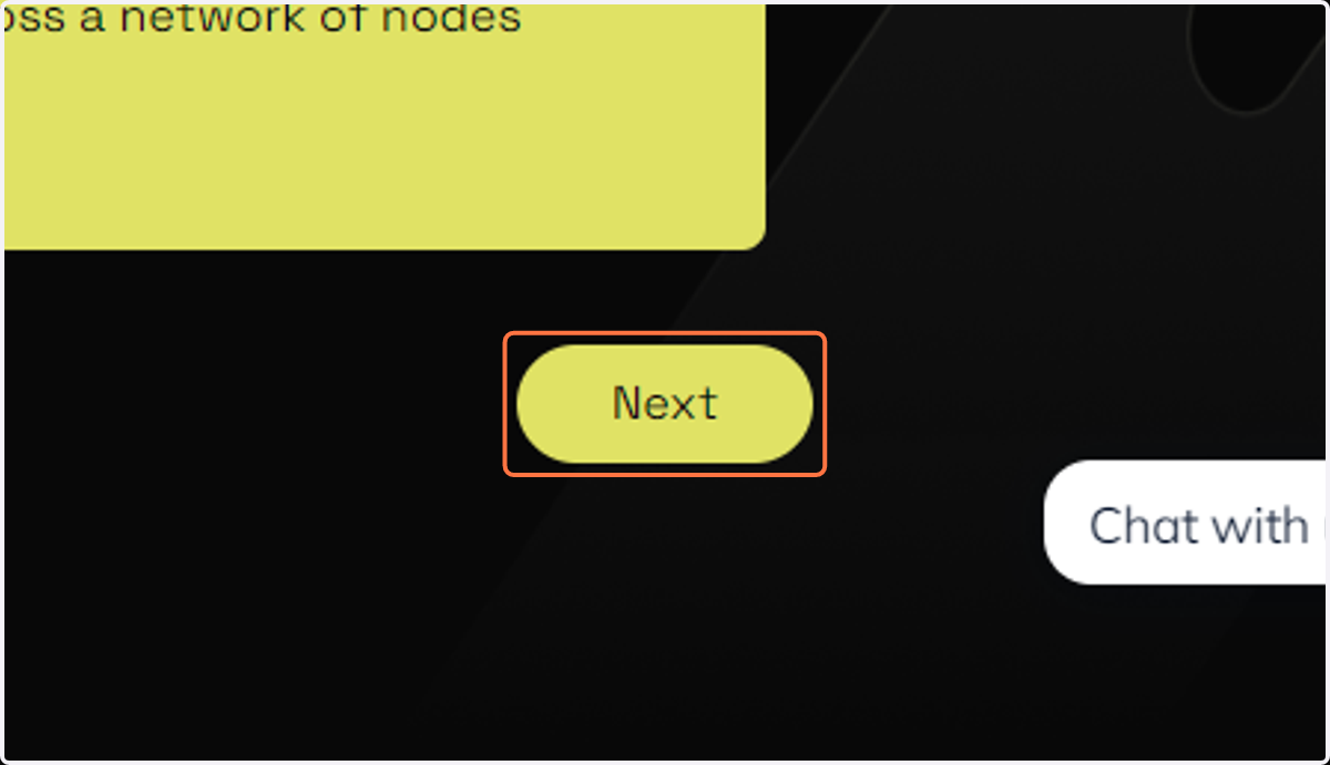 Click on Next