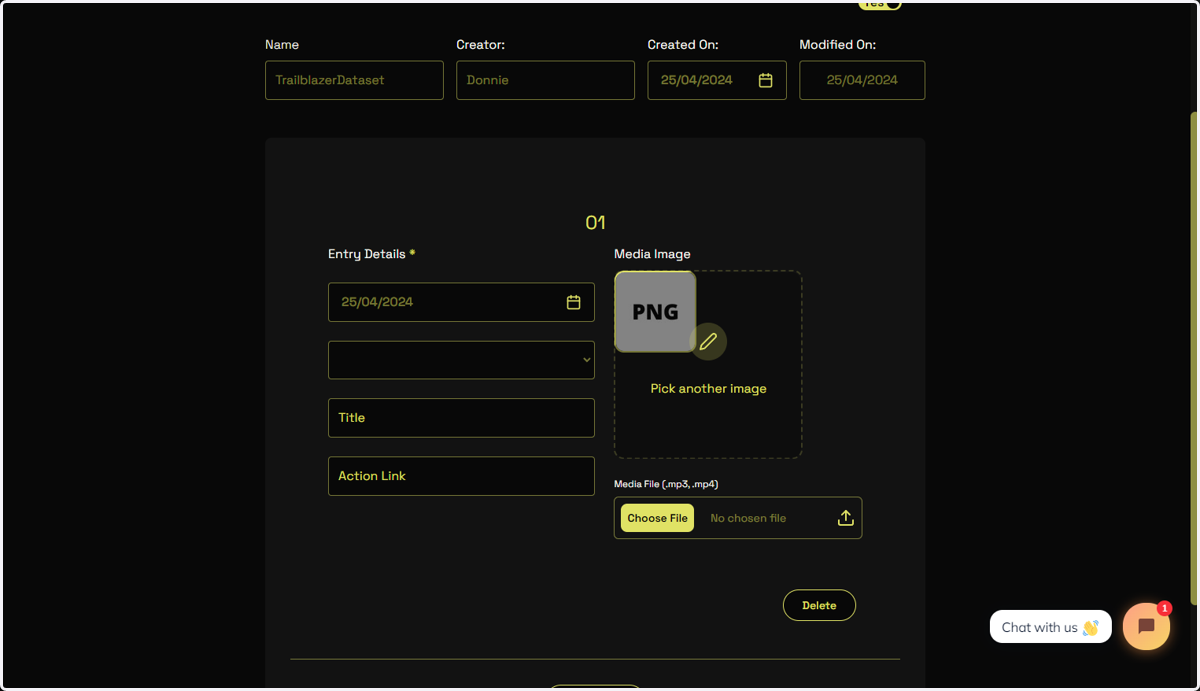 Select "Item 1.jpg" from file upload menu