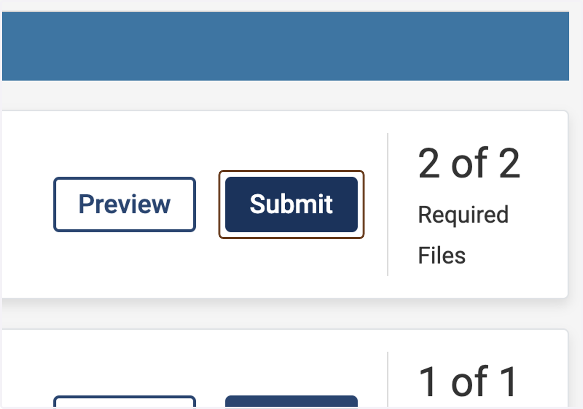 When you're ready to submit, either click Submit in each section individually...