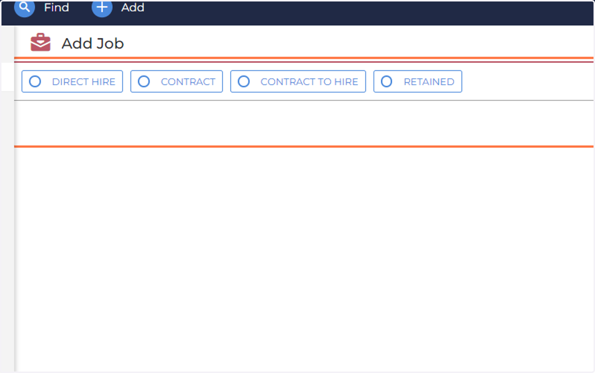 Choose the appropriate Employment Type