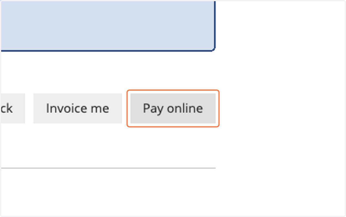 Click on Pay online