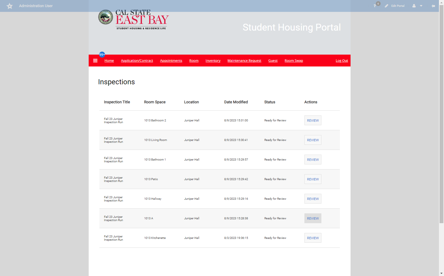 Click on Show inspection details for 1013 A