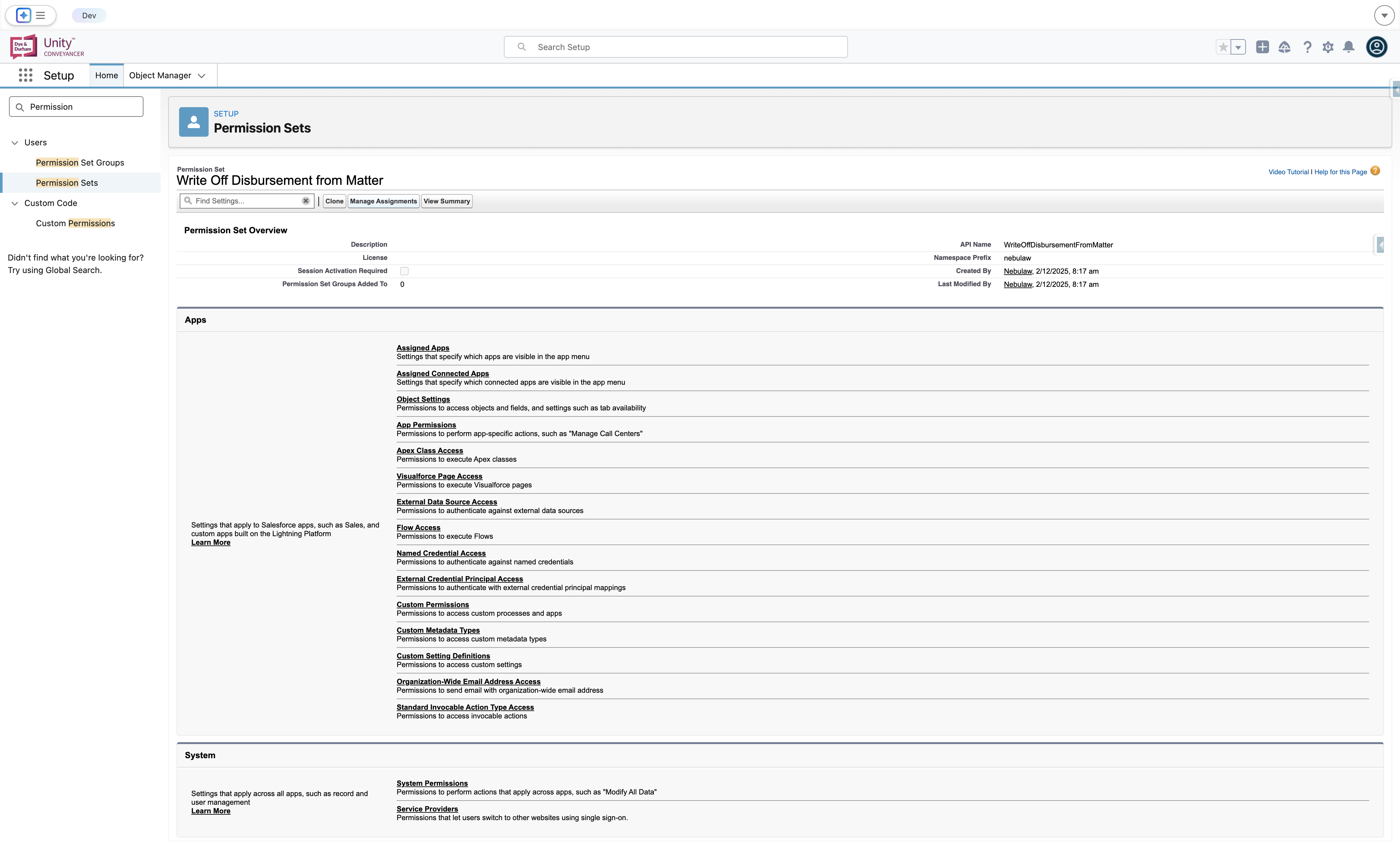 Click on Manage Assignments