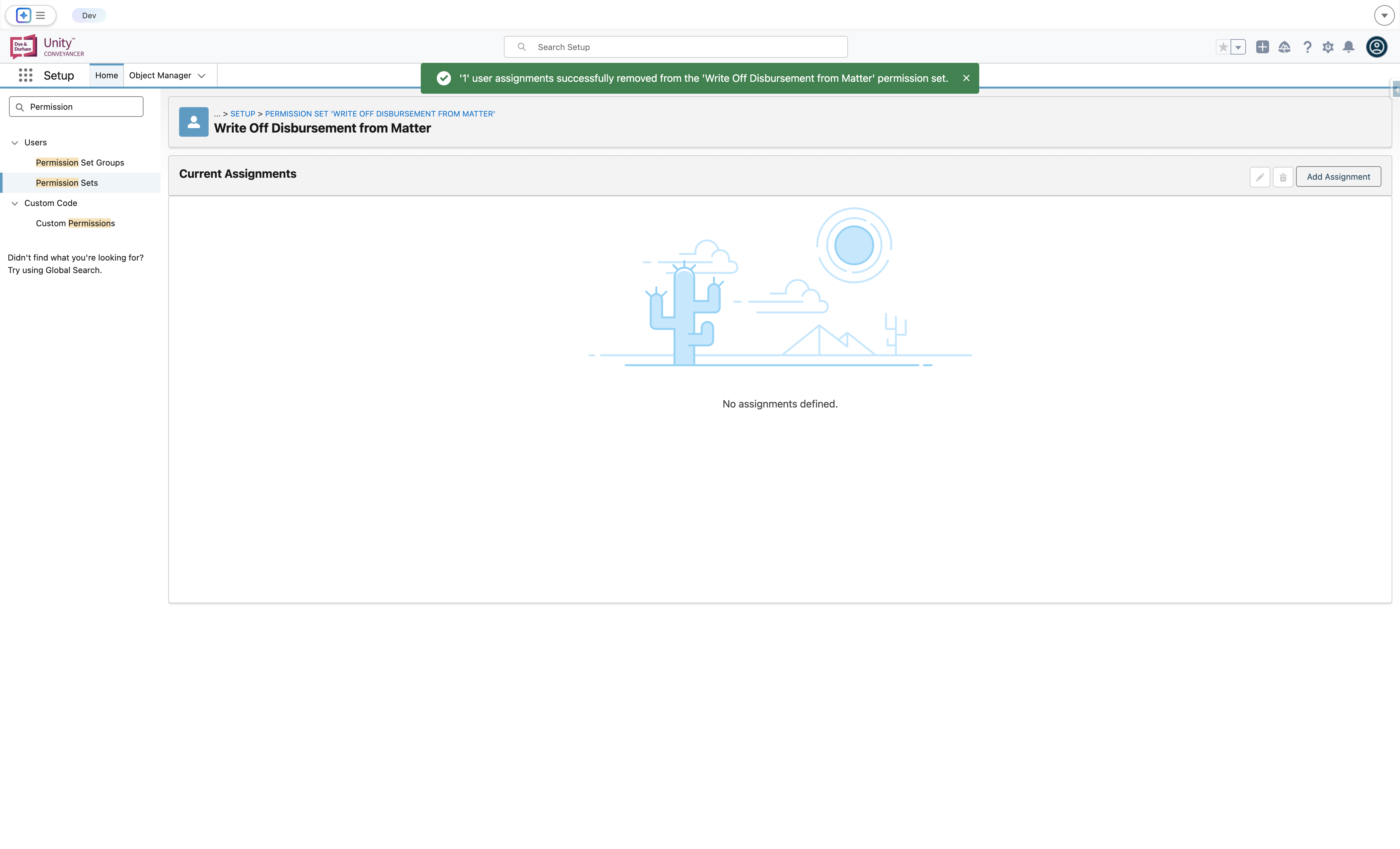 Click on Add Assignment