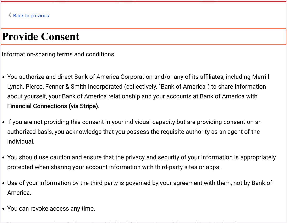 Providing Consent
