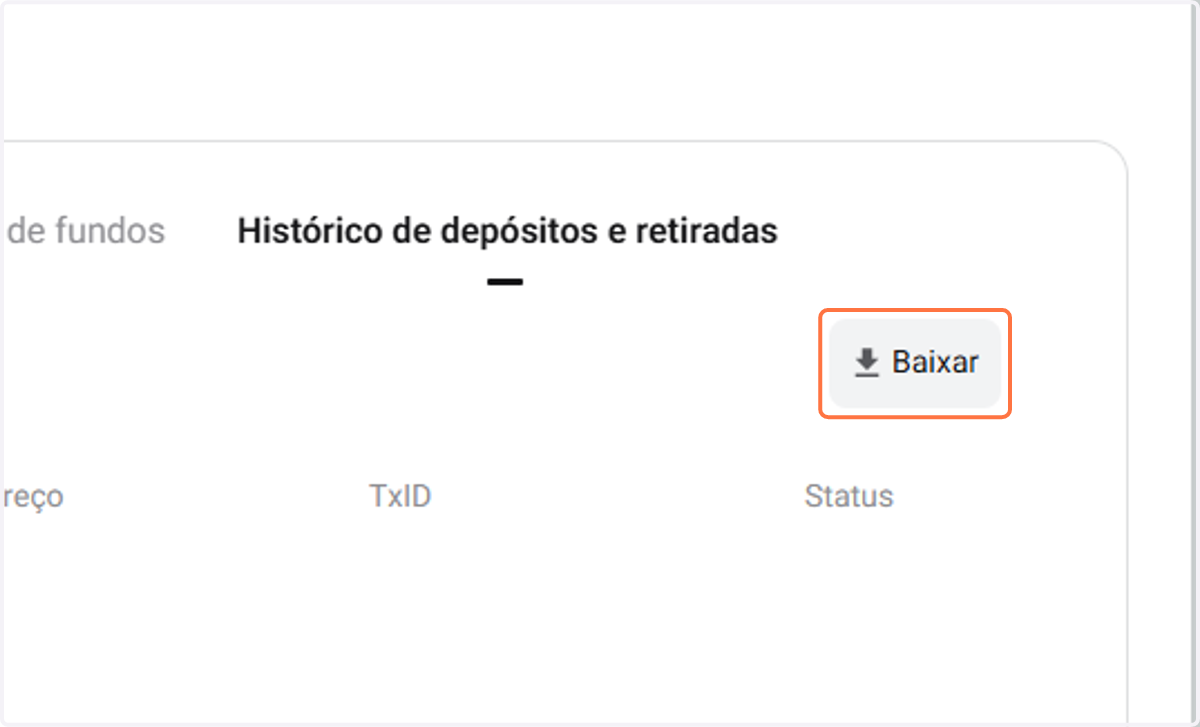 Selecione baixar