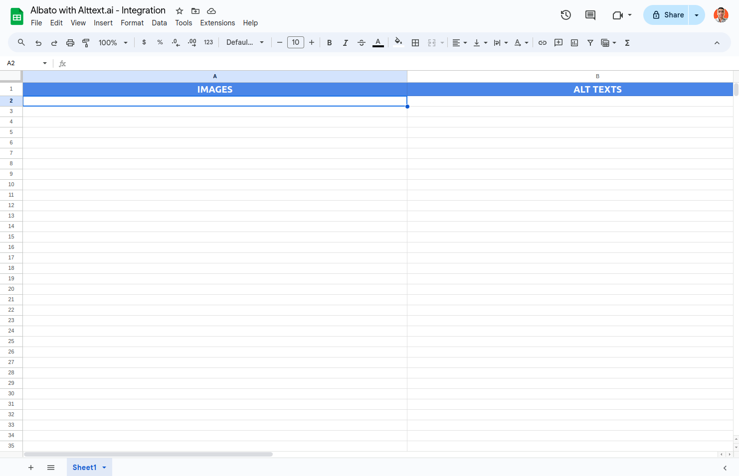 Click on Albato with Alttext.ai - Integration…