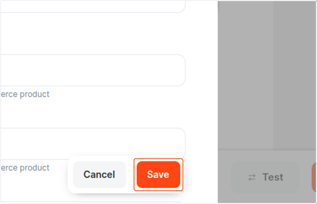 Click on Save