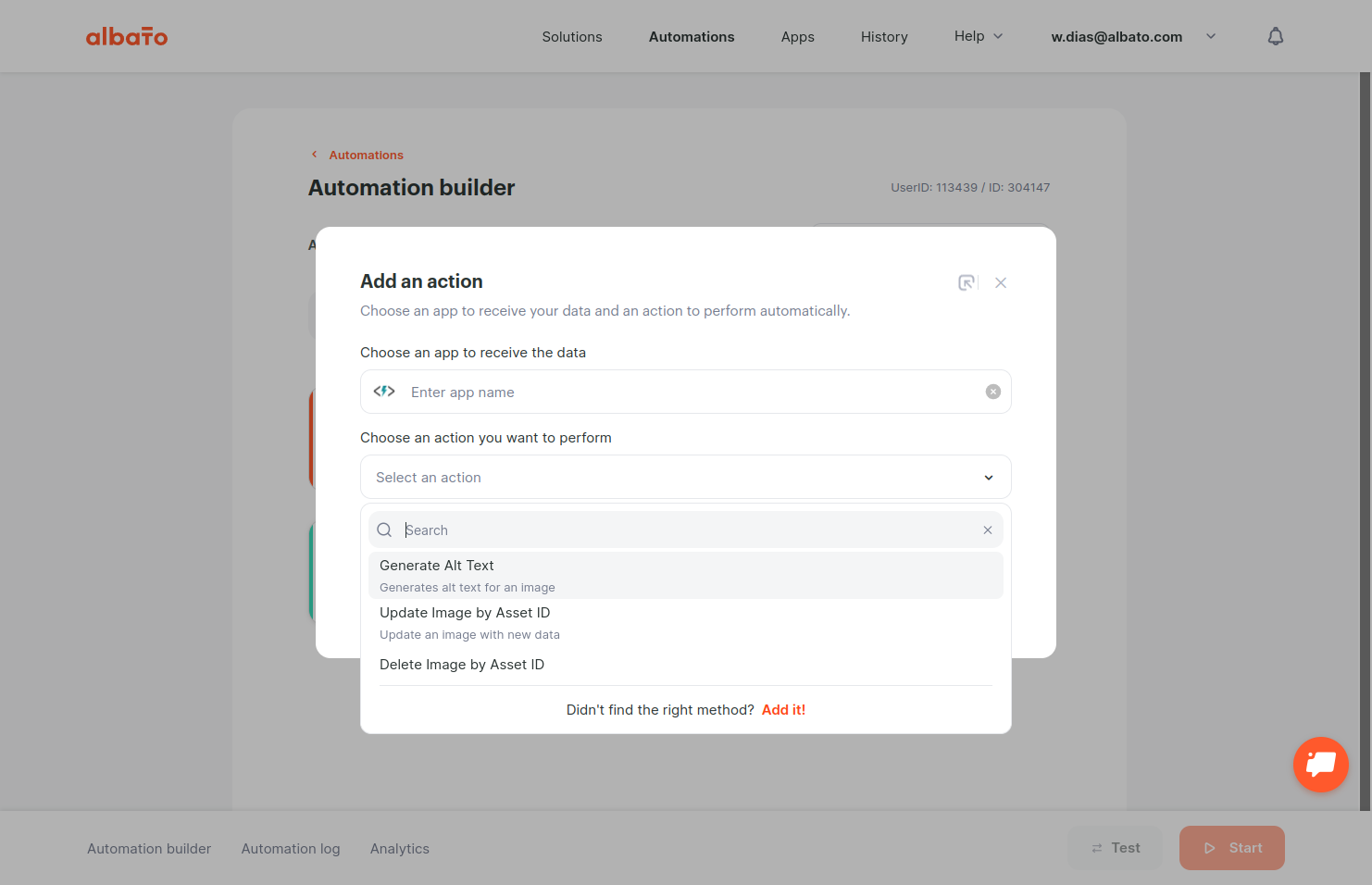 Click on Generate Alt Text…