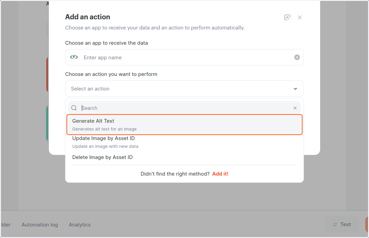 Click on Generate Alt Text…