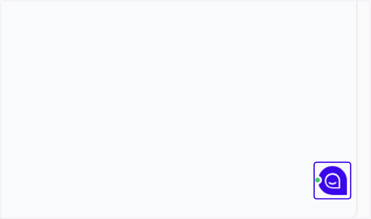 Click on the chat bubble in the bottom right corner of the Ajax website