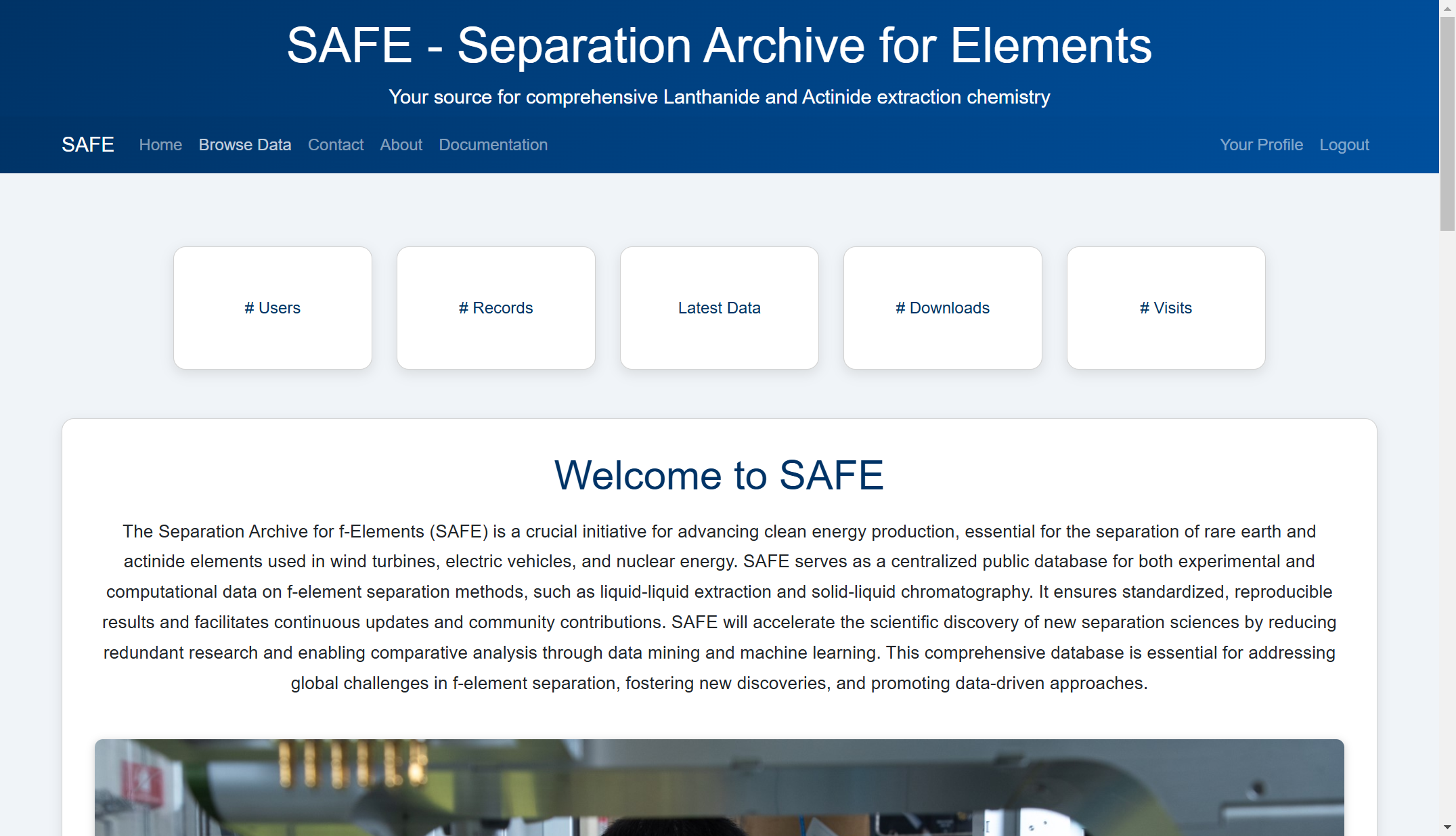To locate our data, click the "Browse Data" tab in the main navigation menu.