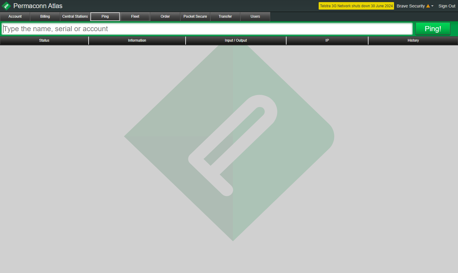 Next we need to link them to the Permaconn account in Atlas. To do this go to the Fleet Tab. Click on Fleet